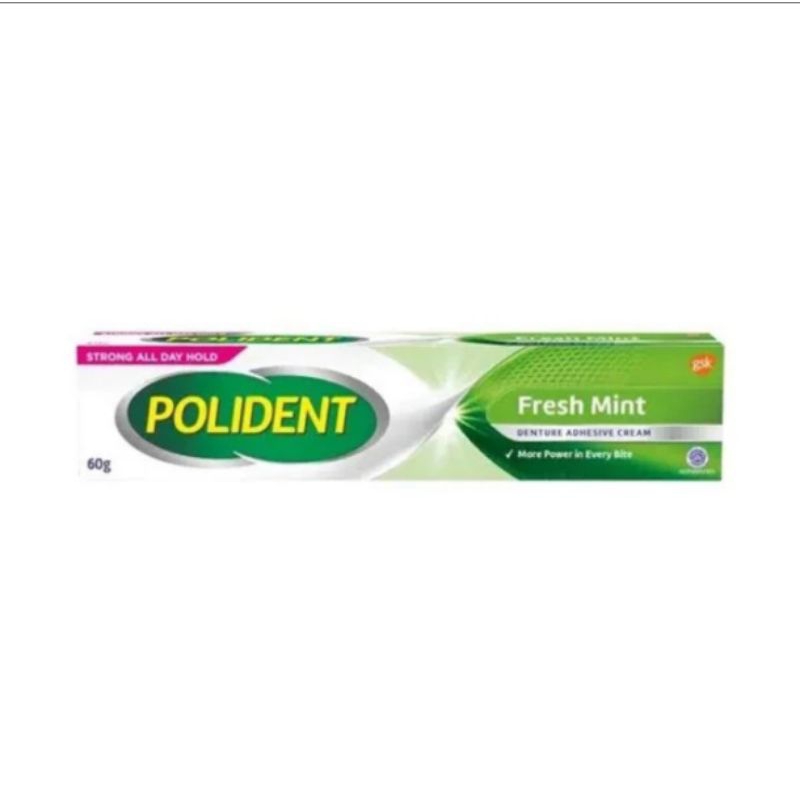 Polident Adhesive 60 Polident Lem Gigi Palsu