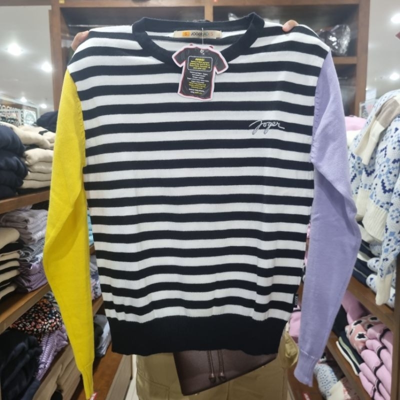 BLOUSE SALUR LADIES SWEATER CEWEK ORIGINAL JOGER | OLEH OLEH BALI