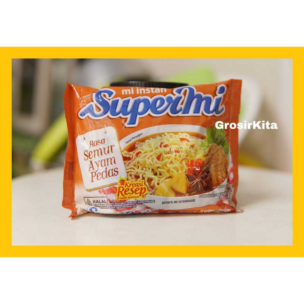 

Supermi Pedas Semur Ayam / 70gram