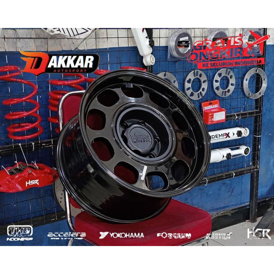 velg mobil hsr ring 17 model kaleng for pajero fortuner hilux dll
