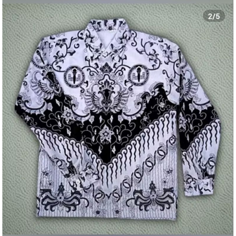 SERAGAM PGRI MOTIF KUSUMA BANGSA