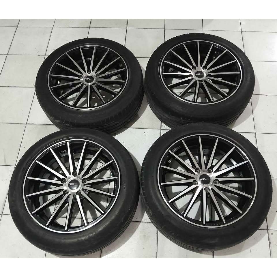 Velg Mobil Second TSUKUBA R18 Camry Accord Rush Terios Hrv Crv (velg only)