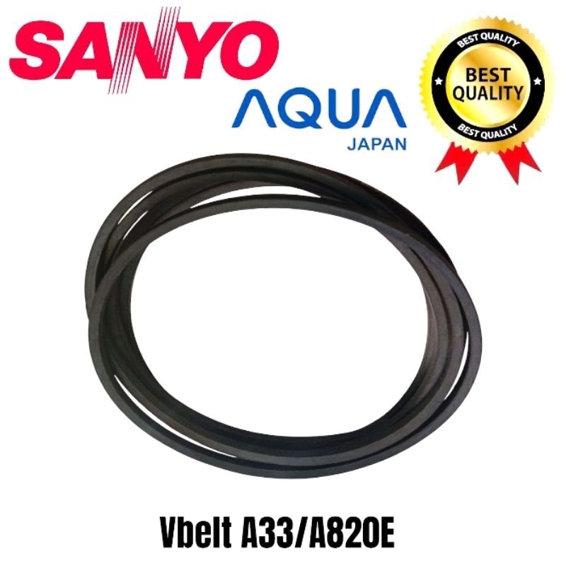 FANBELT VBELT MESIN CUCI AQUA QW881XT A820-E / A33 MESIN CUCI AQUA 2 TABUNG