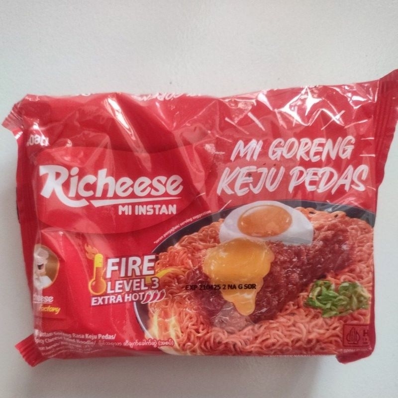 

Richeese Mi Instan Fire Level 3 Extra Hot