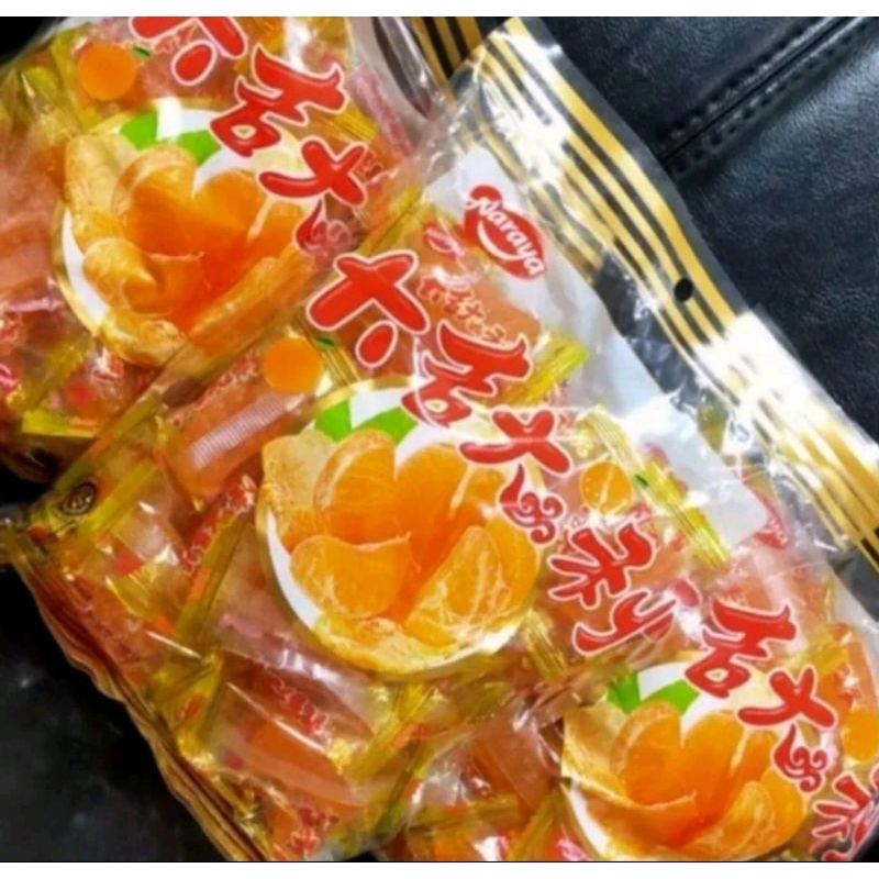 

Naraya permen jelly rasa jeruk 500gr