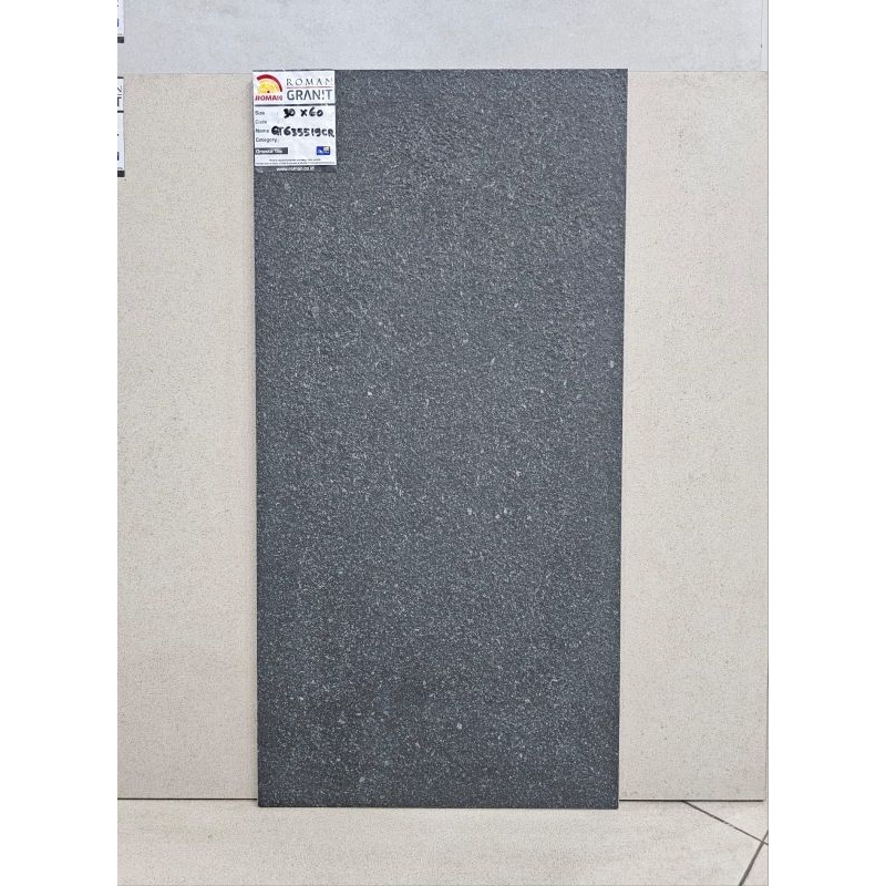 Granit Roman GT635519CR dStanford Black 30x60/Granit Kasar/Granit keramik garasi