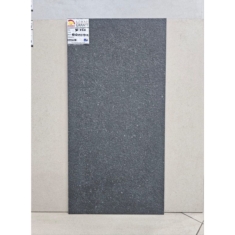 Granit Roman GT635519R dStanford Black 30x60/Granit Kasar/Granit keramik garasi