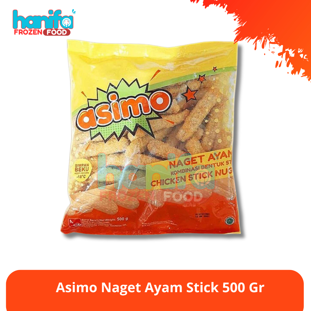 

ASIMO Naget Ayam Stik Chicken Nugget Stick 500 gram enak murah dan bergizi