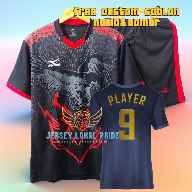 LANGSUNGKIRIM FREE SABLON Jersey Futsal Motif Keren  Baju Sepak Bola Setelan DewasaRemaja  Jersey Fu