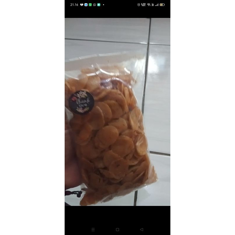 

Keripik Pedas Kering