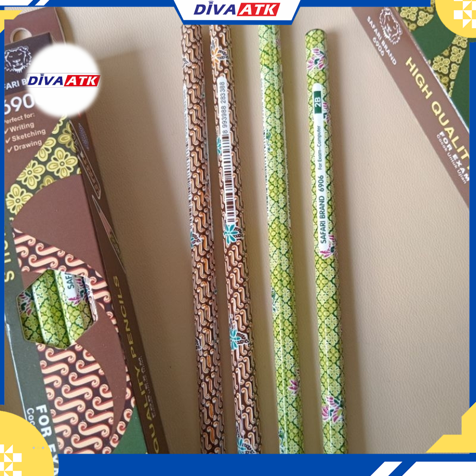 

PENSIL 2B SAFARI BRAND SF-6906