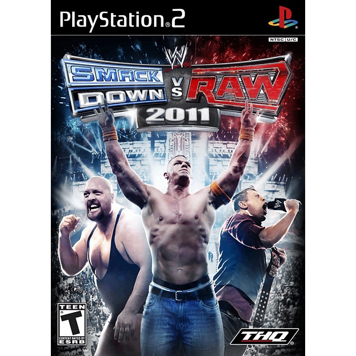 Kaset Playstation 2 - WWE SmackDown Vs Raw 2011