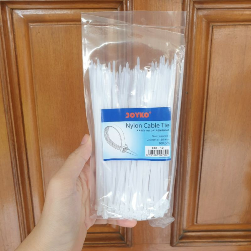 

(1 PACK) KABEL TIES JOYKO 15 MM ISI 100 PCS