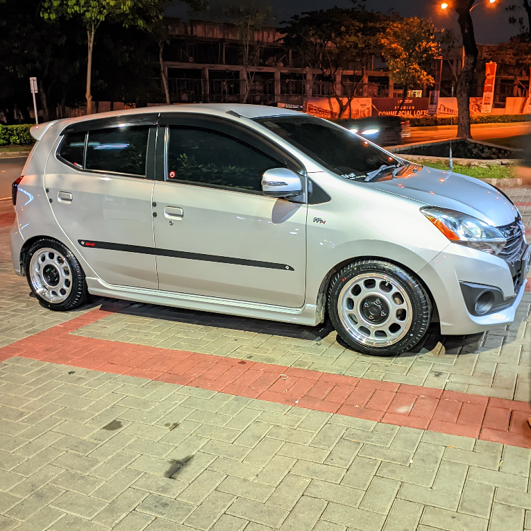 Velg Kaleng Aloy HSR WHEEL KLG R15 Pcd 4X100 untuk mobil ayla ring 15