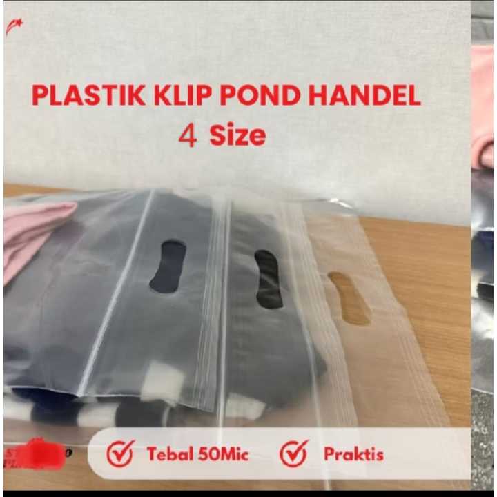 PLASTIK PE KLIP GAGANG /PLASTIK KLIP POND ZIPLOCK GAGANG /PLASTIK PAKING
