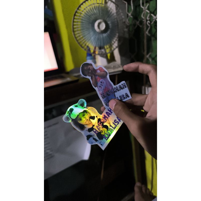 

stiker hologram waterproof