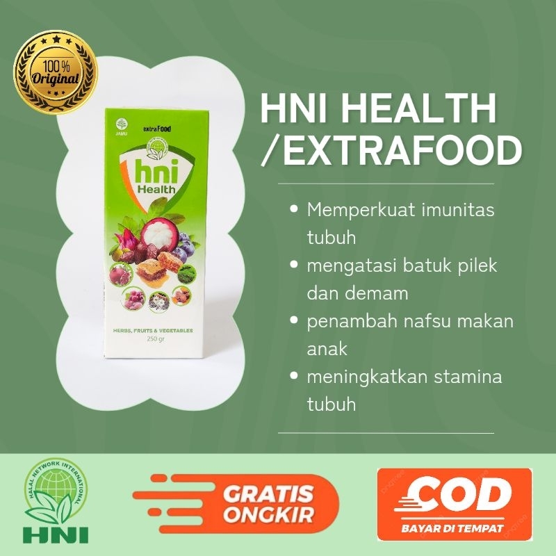 

HNI HEALTH | EXTRAFOOD HNI | MADU HNI |