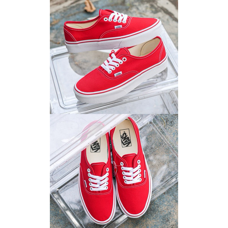 VANS AUTHENTIC CLASSIC RED ORIGINAL
