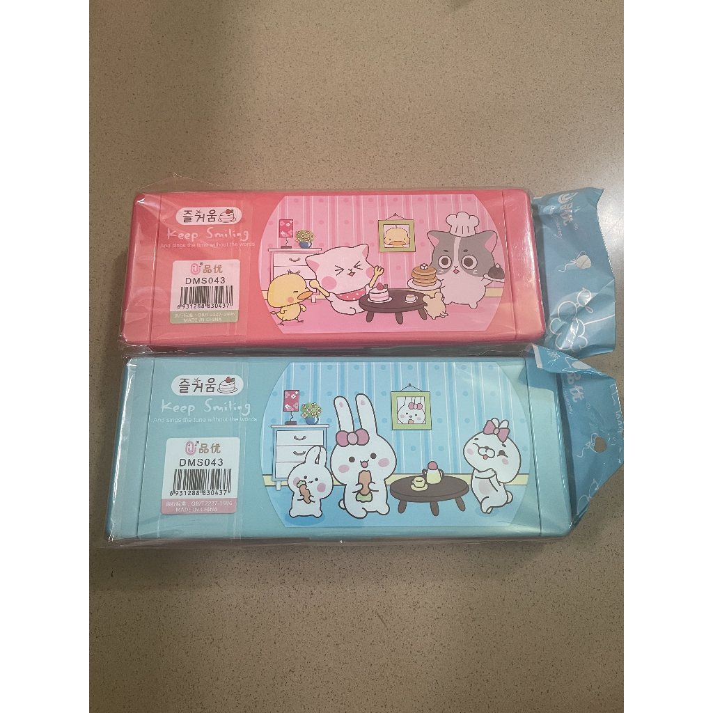 

Kotak Pensil Kucing dan Kelinci (Per Satuan)