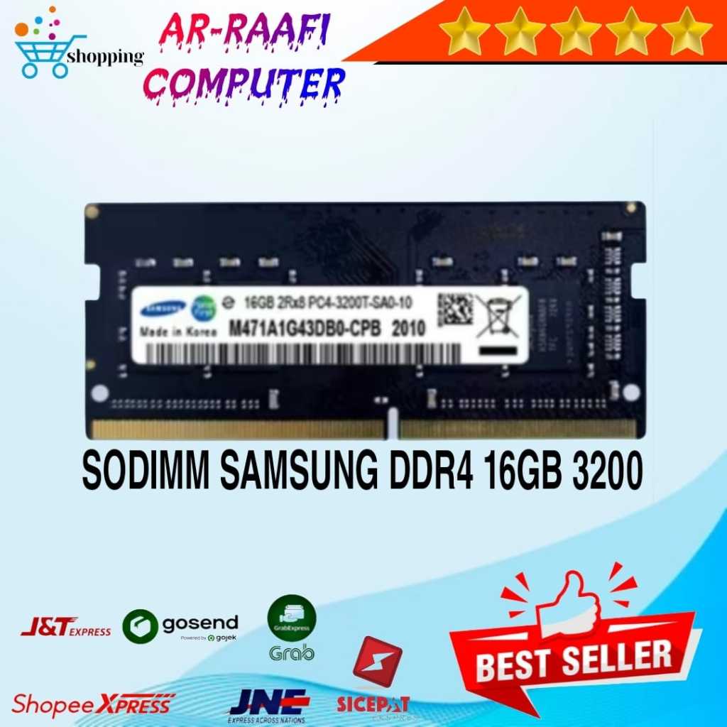 RAM LAPTOP SAMSUNG DDR4 16GB 3200MHz 25600