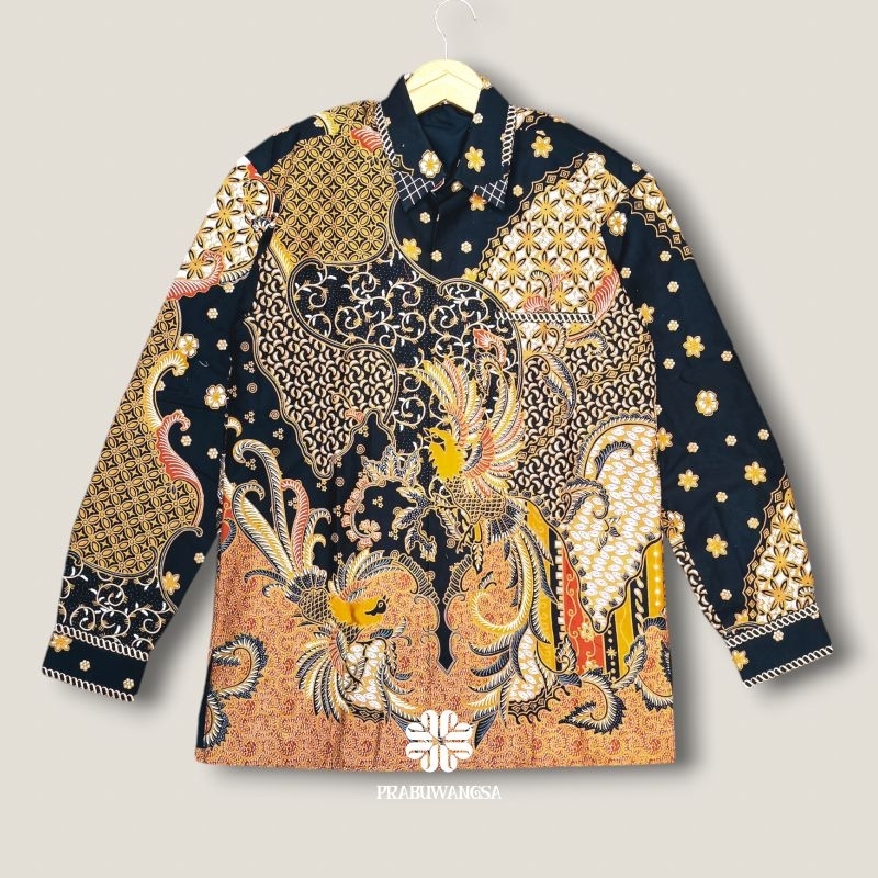PRABUWANGSA BATIK - kemeja batik pria semi jas eksklusif premium