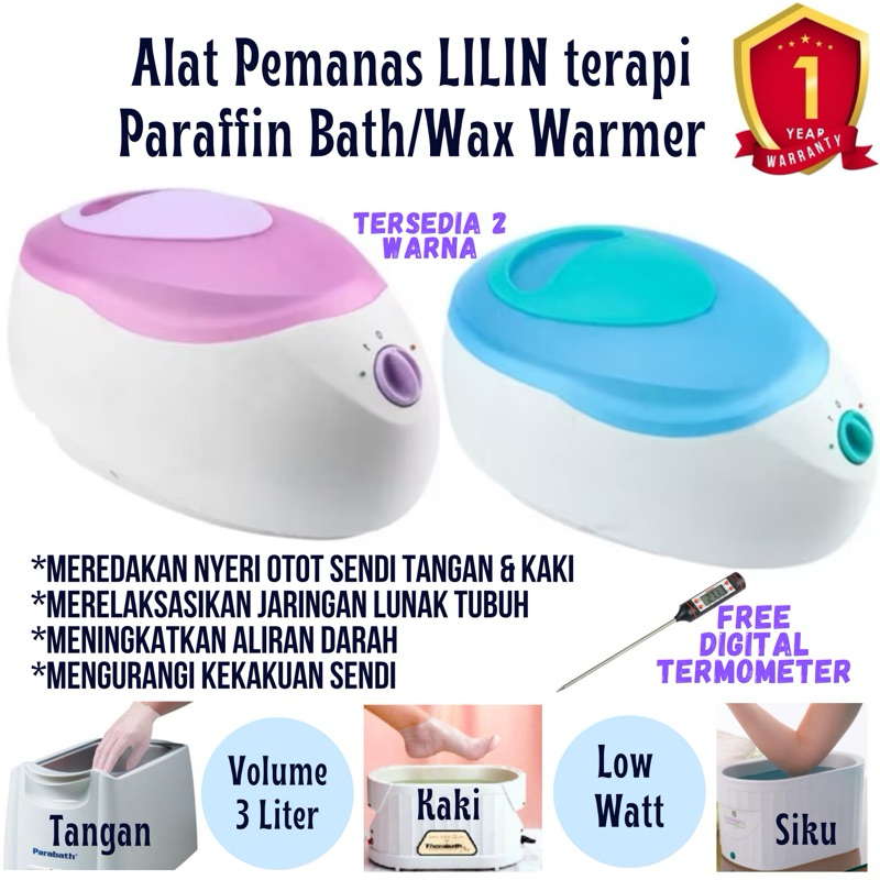 (READY) Paraffin Bath/parafin lilin/alat pemanas lilin terapi untuk tangan  siku kaki dan kecantikan