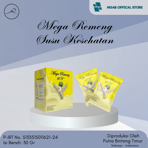 

MEGA REMENG - Susu Kesehatan - Kemasan 1 Box (5 Sachet) Original