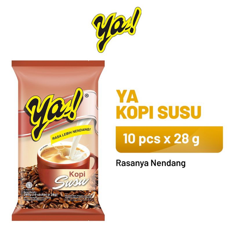 

YA Kopi Susu 1 Pack (10x28 gr)