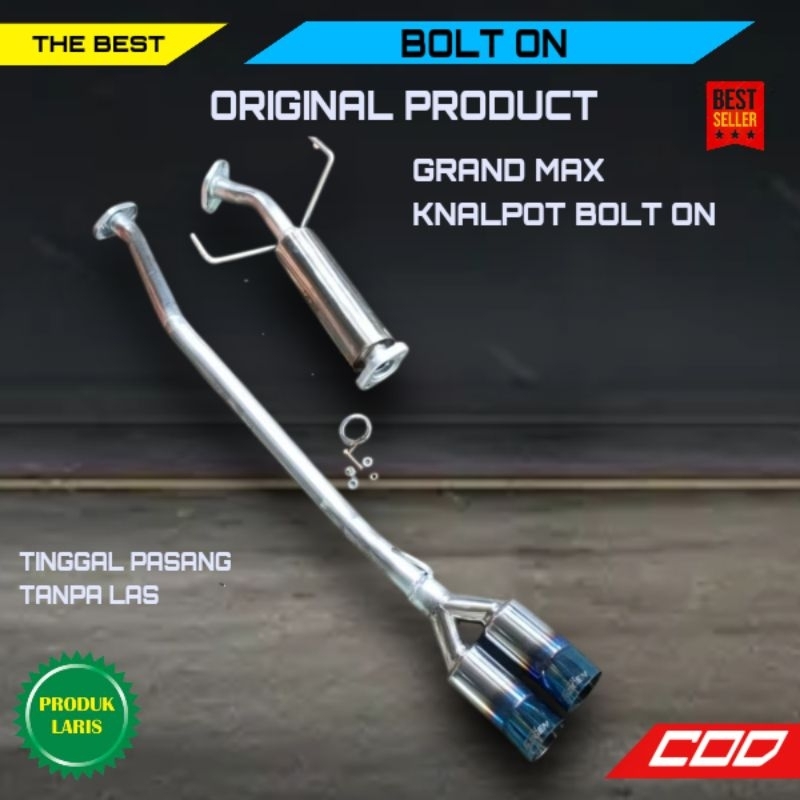 knalpot bolt on Grand max pick up
