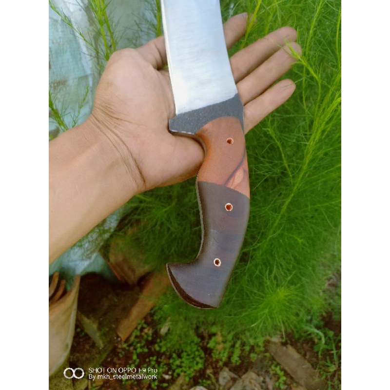 Chopper knife nesmuk baja hi-carbon steel