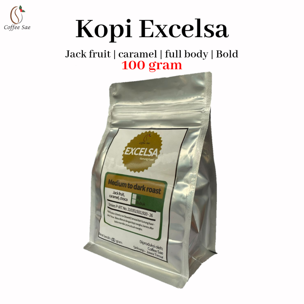 

Biji Kopi Bubuk Excelsa 100 gram Kopi Nangka