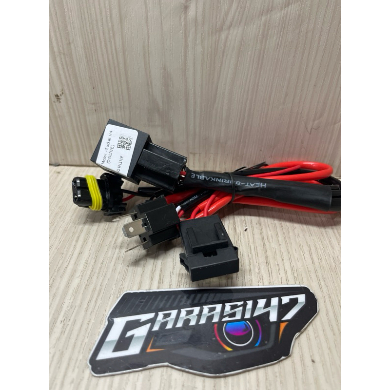 Relay lampu biled motor/mobil H4