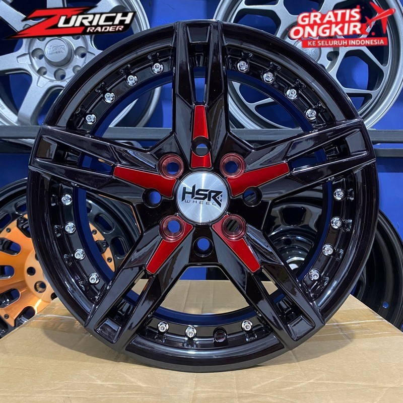Velg Racing Ring 14 Hsr Keunikai Pelek Mobil R14 Colt Futura Sigra Carry Karimun Picanto
