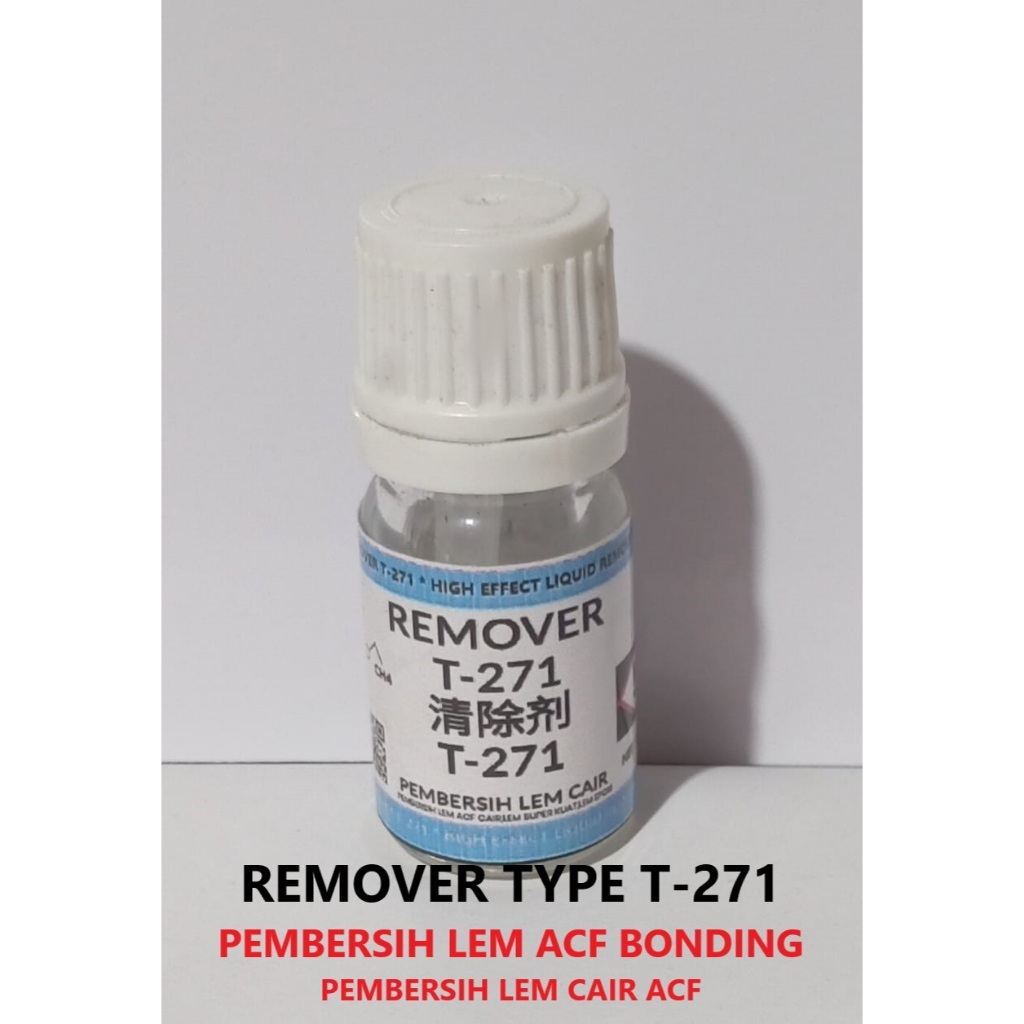 

REMOVER T 271 T271 PEMBERSIH Lem Perekat KABEL Fleksibel cof untuk memperbaiki cof lcd tv - PER 3ML