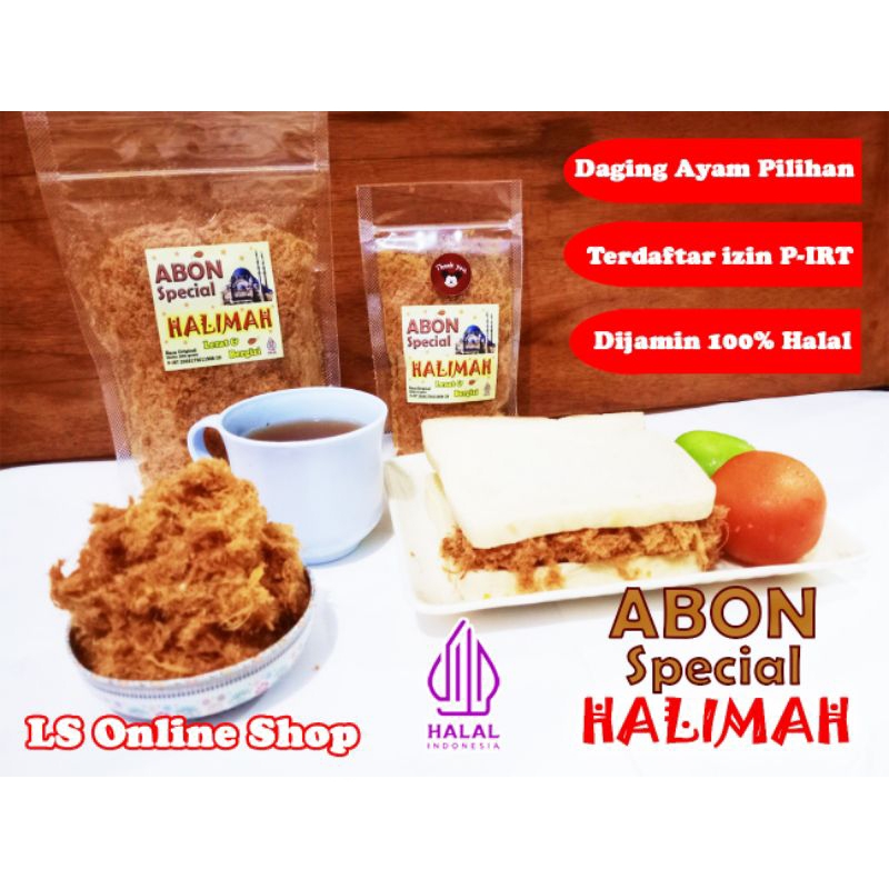 

Abon Special HALIMAH 500 gram