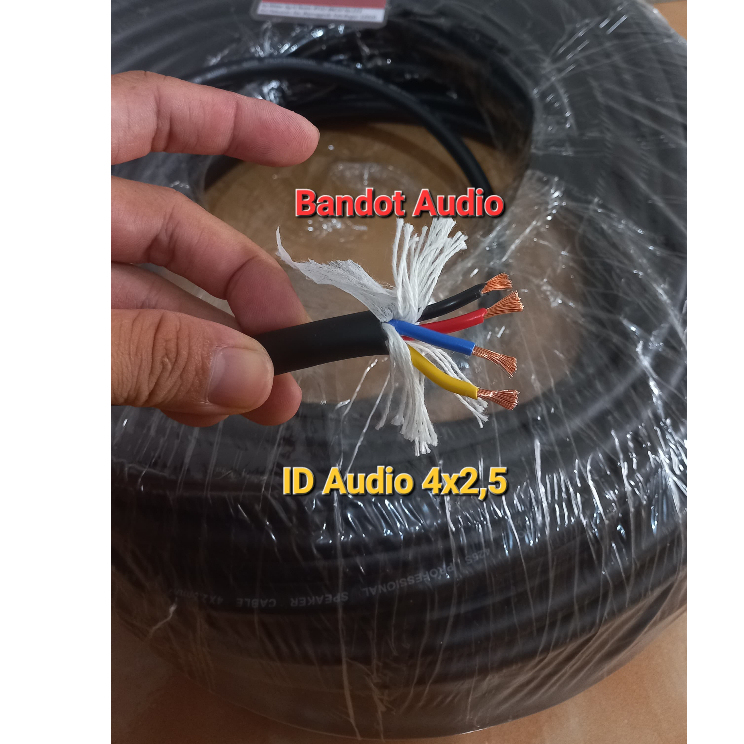 Kabel Speaker Id Audio 425 isi 4 x 2,5 mm 100 Meter