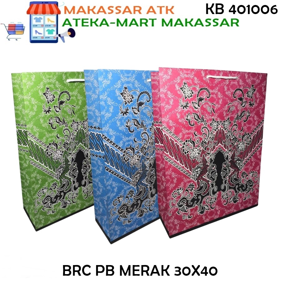 

[PCS] BRC PAPER BAG 30X40X10 TAS KERTAS