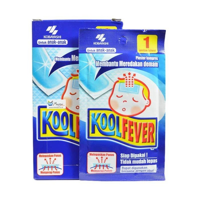 Kool Fever Anak Sachet KOOLFEVER Pereda demam Untuk Bayi Dan Anak Termurah