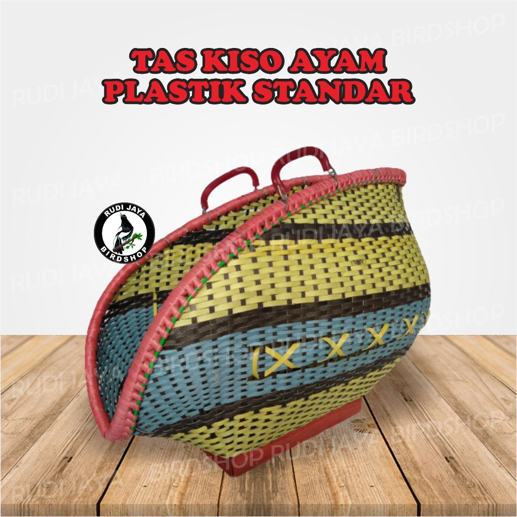 TAS KISO AYAM MURAH TAS KASO KISA AYAM BAHAN ROTAN / PLASTIK UKURAN STANDAR /JUMBO