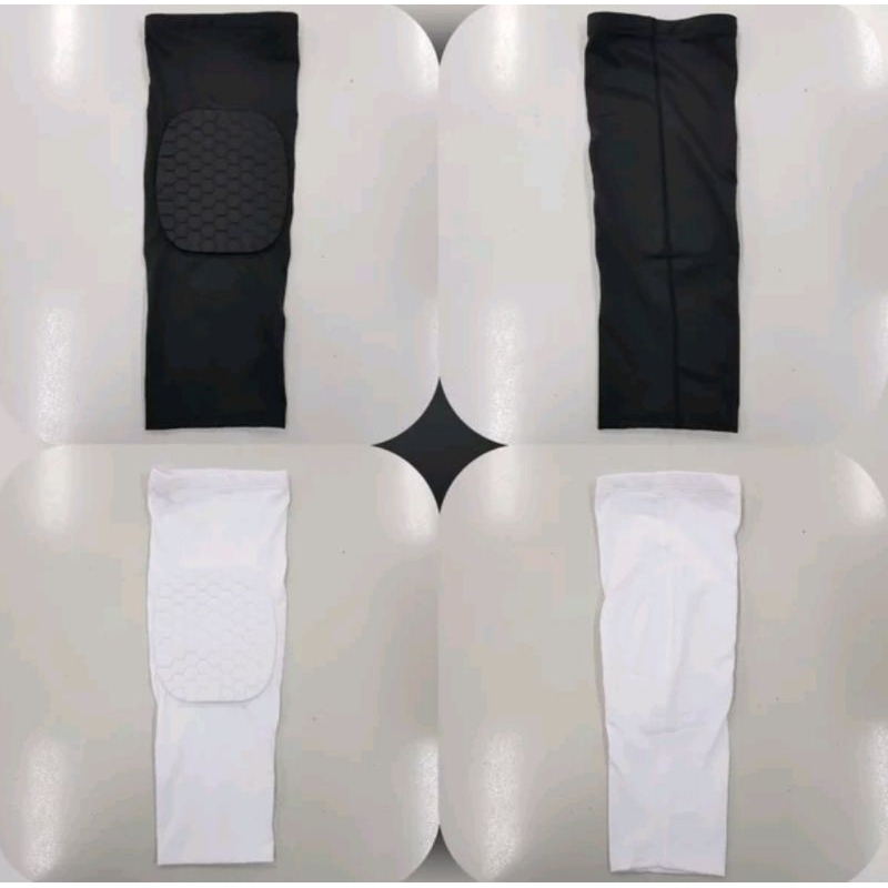 Kneepad Knee Pad Busa Dekker Deker Pelindung Lutut Basket Volley Voli Futsal Sepakbola Satuan Panjan