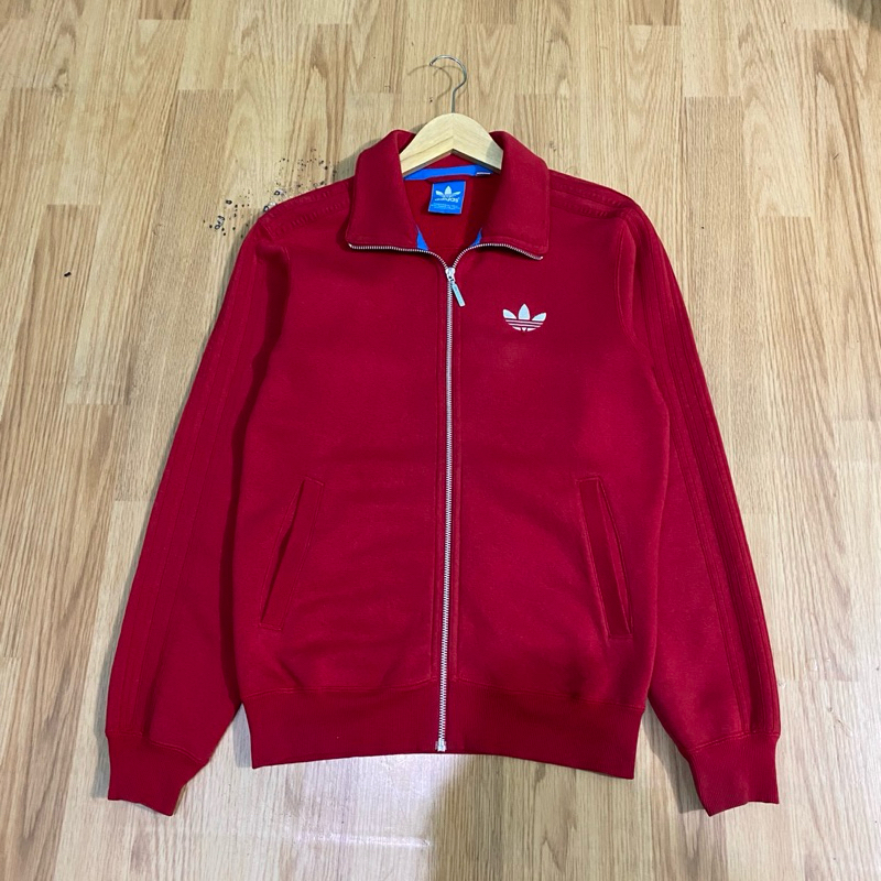 tracktop adidas firebird red