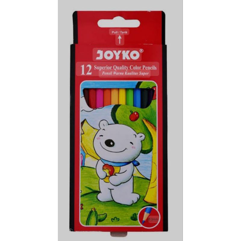 

pensil warna joyko isi 12
