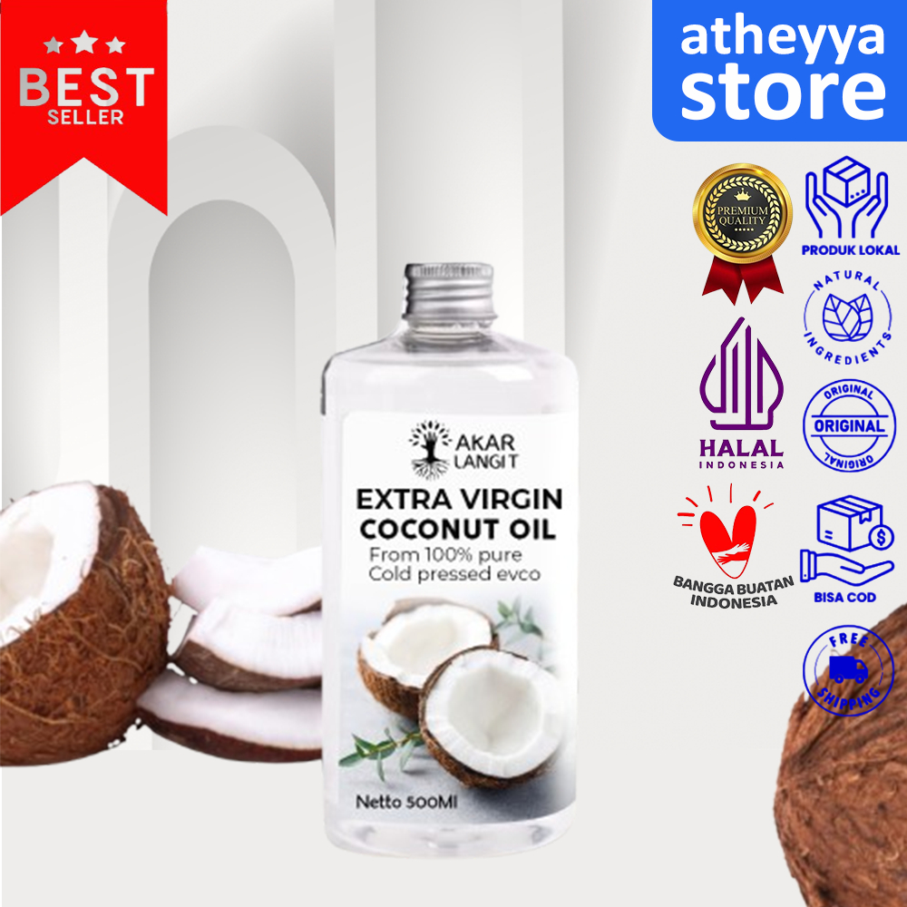 

VCO | Virgin Coconut Oil 500 ml – Minyak kelapa Murni AKARLANGIT