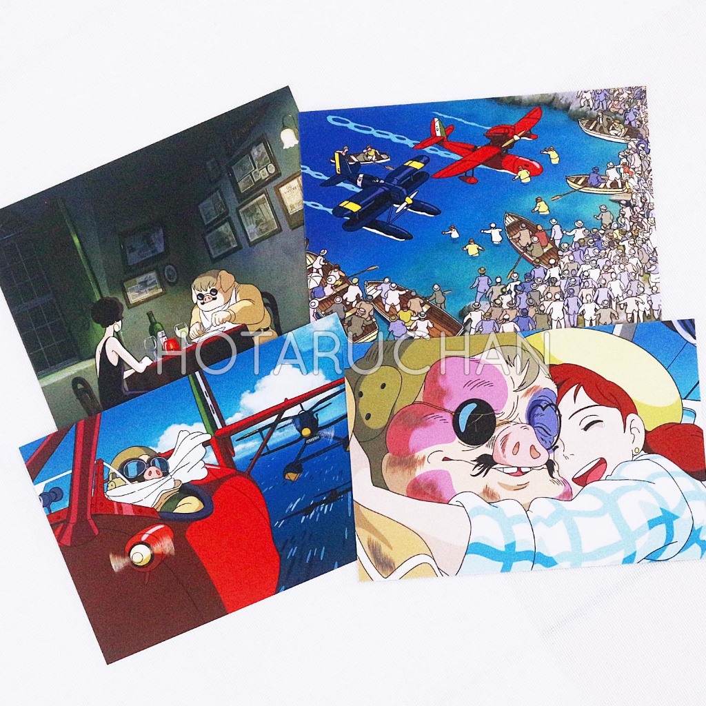 

[OFFICIAL] Porco Rosso - Studio Ghibli Collectible Postcards Vol. 02