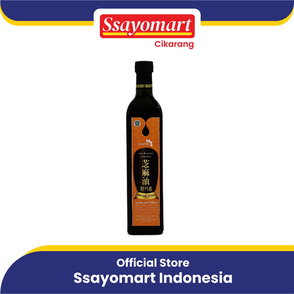 

MINYAK WIJEN JAVA SUPER FOOD 750 ML / SESAME OIL JAPAN