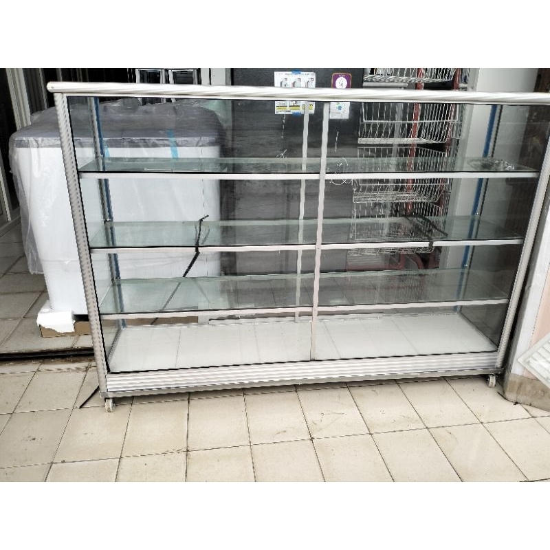 Rak dagang/etalase toko 1,5meter