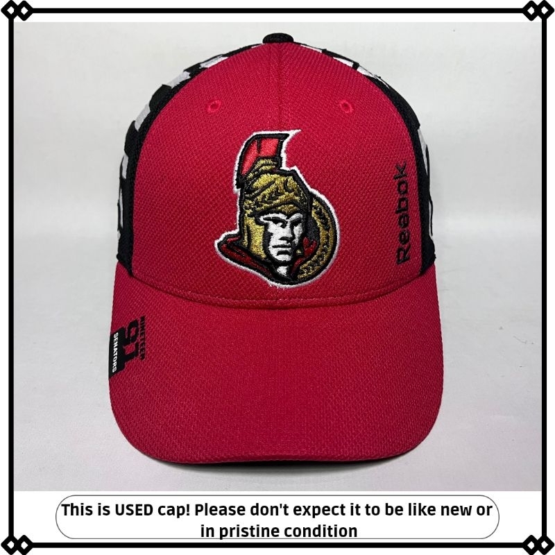 topi nhl ottawa senators reebok second original builtup