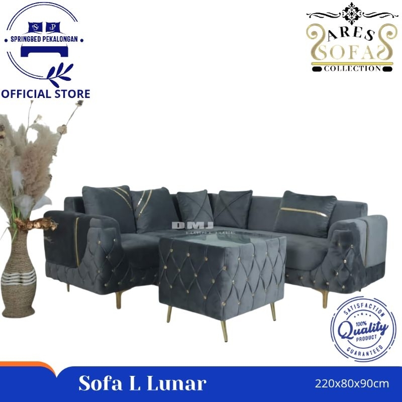 Sofa L Sudut Sultan Meeah Minimalis Kursi Tamu Modern Termurah Pekalongan Pemalang Tegal Brebes
