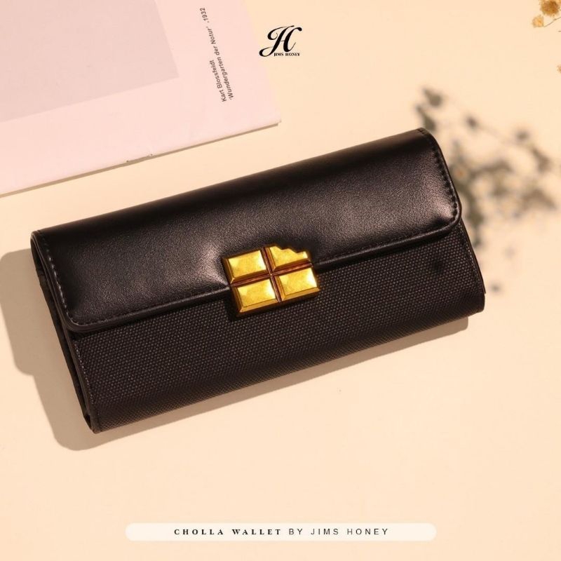 cholla wallet dompet wanita terbaru JIMSHONEY DOMPET PANJANG DOMPET UANG DOMPET JIMSHONEY MEWAH SIMP