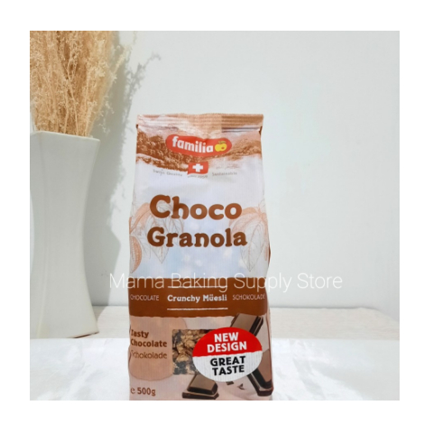 

FAMILIA Choco Crunch Granola Chocolate Crunchy Muesli 500 gr Import